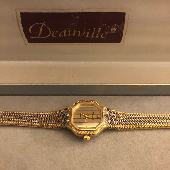 Jewelry - Vintage Deauville Diamond Watch